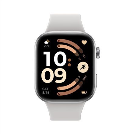 Xiaomi Watch 6 5,26 cm (2.07") AMOLED 46 mm Cyfrowy 432 x 514 px Ekran dotykowy Srebrny