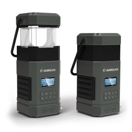 Albrecht DR 114 DAB Latarnia kampingowa zasilana baterią Port USB