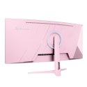 Arozzi Nova 34" Curved monitor komputerowy 86,4 cm (34") 3440 x 1440 px 4K Ultra HD LED Różowy