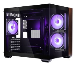 Cooler Master Elite 481 Wood Mini Tower Czarny