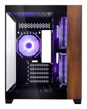 Cooler Master Elite 481 Wood Mini Tower Czarny