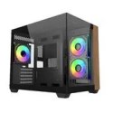 Cooler Master Elite 481 Wood Mini Tower Czarny