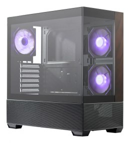 Cooler Master Elite 690 Wood Midi Tower Czarny