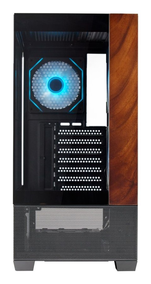 Cooler Master Elite 690 Wood Midi Tower Czarny