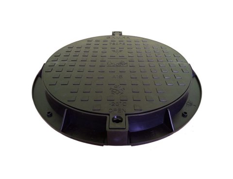 GARDEN SEWERAGE COVER 780PE-B A15 BLACK