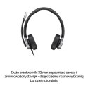 HP Poly Mission 625 - stereofoniczny przewodowy zestaw słuchawkowy USB (opakowanie zbiorcze)
