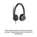 HP Poly Mission 625 - stereofoniczny przewodowy zestaw słuchawkowy USB (opakowanie zbiorcze)