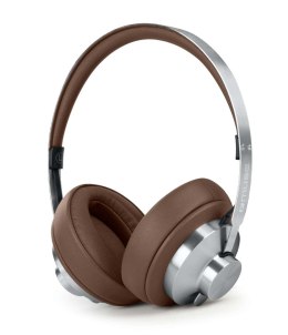 Muse M-298 SBR słuchawki/zestaw słuchawkowy Przewodowy i Bezprzewodowy Opaska na głowę Połączenia/muzyka Bluetooth Brązowy, Sreb