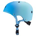 Kask rowerowy BMX hulajnoga 48-52 cm - gradient niebieski