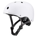 Kask rowerowy BMX hulajnoga lekki 48-52 cm - biały