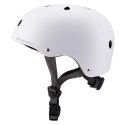 Kask rowerowy BMX hulajnoga lekki 48-52 cm - biały