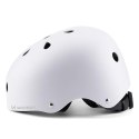 Kask rowerowy BMX hulajnoga lekki 48-52 cm - biały