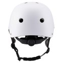 Kask rowerowy BMX hulajnoga lekki 48-52 cm - biały