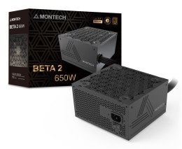 Montech BETA 2 moduł zasilaczy 650 W 20+4 pin ATX ATX Czarny