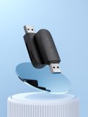 Czytnik kart 2 w 1 USB 3.0 A Vention (SD+TF) czarny Dual Drive Letter