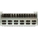 Inter-Tech 4F28 Rack Czarny, Srebrny