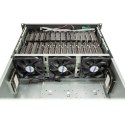 Inter-Tech 4F28 Rack Czarny, Srebrny
