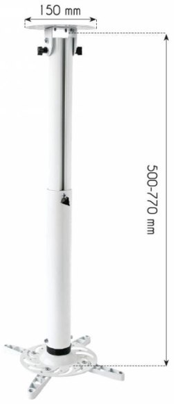 MANHATTAN Uchwyt do projektora 50-77 cm sufitowy obrotowy uchylny WH 022267