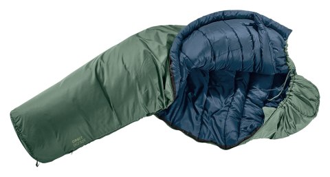 Deuter Orbit 0C/32F - śpiwór syntetyczny 185 cm (Ivy/Ink)