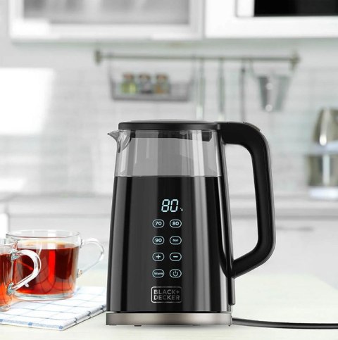Czajnik elektryczny Black+Decker BXKE2206E 2200W | 1,7l | 5 temperatur | wys. 260 mm