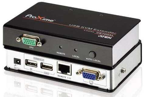 ATEN CE700A-AT-G przedłużacz KVM Nadajnik i odbiornik