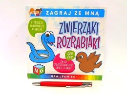 Gra pamięć Zwierzaki rozrabiaki 0089 00891 MULTIGRA