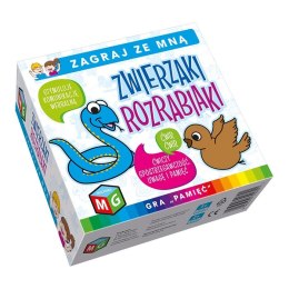 Gra pamięć Zwierzaki rozrabiaki 0089 00891 MULTIGRA
