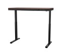 Activejet Biurko z elektryczną regulacją wysokości ET119S czarny/orzech.. Wymiar blatu 120x60 cm.