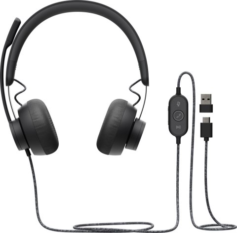 Słuchawki z mikrofonem LOGITECH 981-000875 Czarny