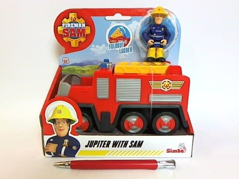 Strażak Sam Jupiter mini+figurka 925-2505 JUPITER