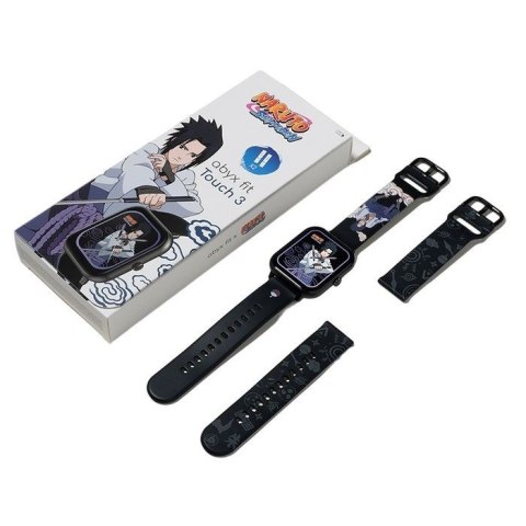 Smartwatch abxy Fit Touch 3 Sasuke Uchiha gwiezdny szary
