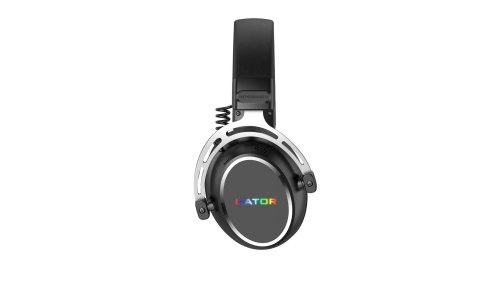 HATOR Hypergang 3 Wireless Zestaw słuchawkowy Bezprzewodowy Opaska na głowę Gaming USB Type-C / USB Type-A Bluetooth Czarny