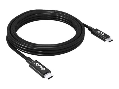 CLUB3D CAC-1579 kabel USB USB4 Gen 3x2 3 m USB C Czarny