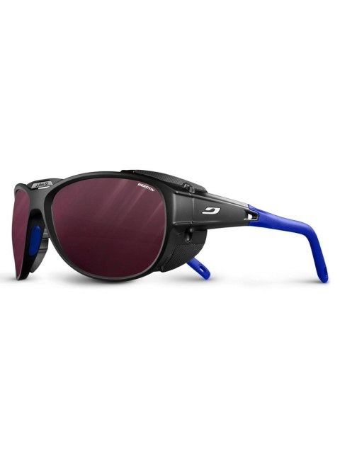 Okulary w góry przeciwsłoneczne Julbo Explorer 2.0 - Reactiv 0-4 HC - black/blue