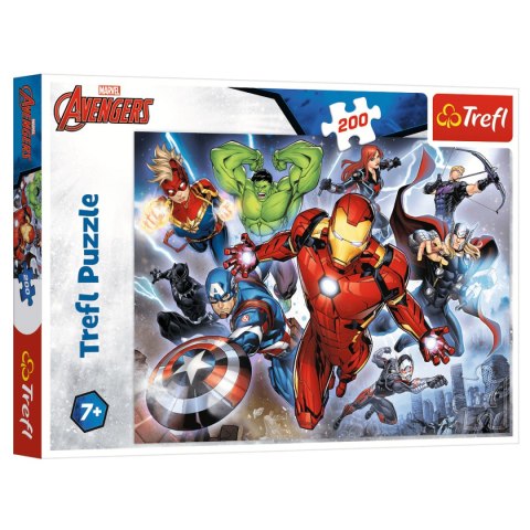 PUZZLE 200 Waleczni Avengersi /Disney Marvel 13260 MARVEL