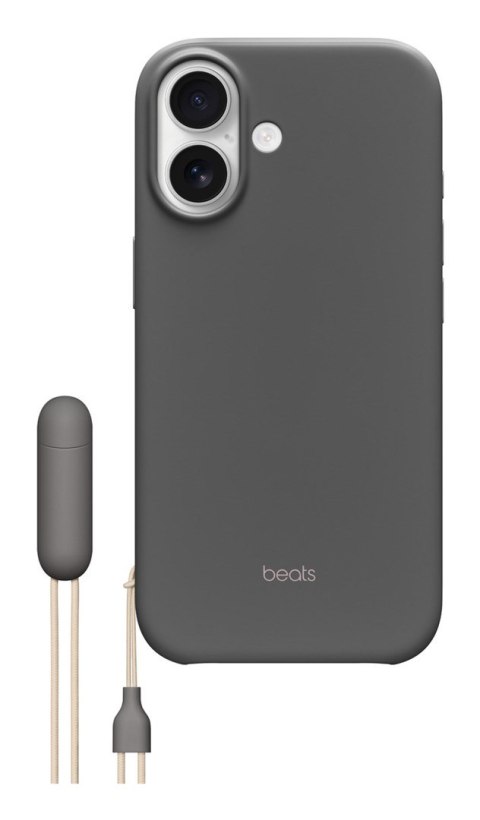 Apple MGY54LL/A pokrowiec na telefon komórkowy 16 cm (6.3") Granit, Szary