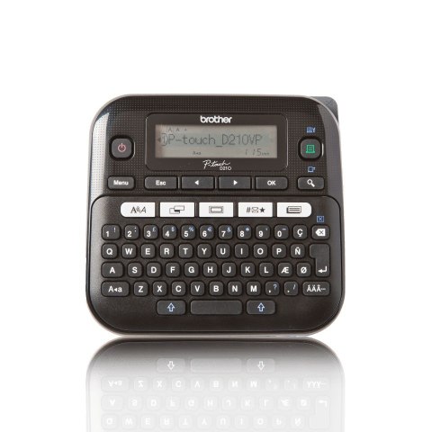 Brother PT-D210VP drukarka etykiet Termotransferowy 180 x 180 DPI 20 mm/s QWERTY