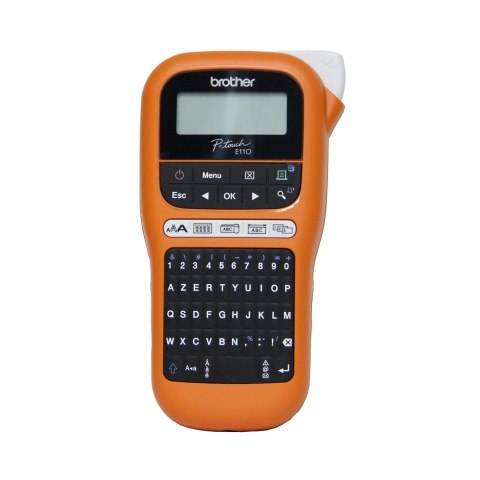 Brother PT-E110 drukarka etykiet Termotransferowy 180 x 180 DPI 20 mm/s HGe/TZe QWERTY