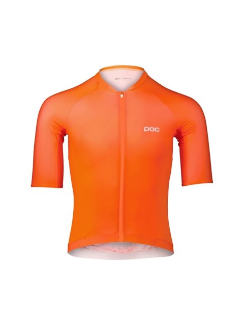 Koszulka kolarska POC Pristine Jersey - zink orange rozmiar: m