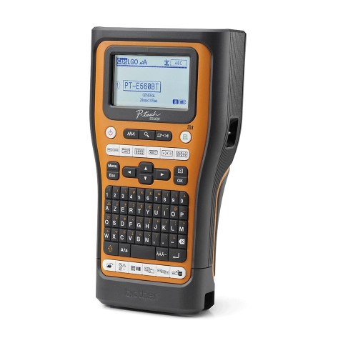 Brother PT-E560BTVP drukarka etykiet Termotransferowy 180 x 180 DPI 20 mm/s Przewodowy i Bezprzewodowy HSE/TZe Bluetooth QWERTZ