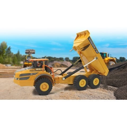 Jamara Volvo A40G zdalnie sterowany model Wywrotka Silnik elektryczny 1:20
