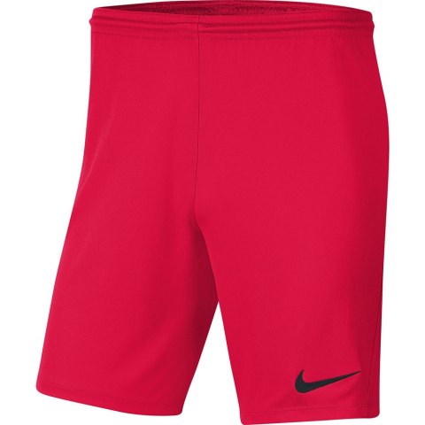 ND05_S6371-JR-M BV6865 635 Spodenki dla dzieci Nike Dry Park III NB K jasnoczerwone BV6865 635 r.M RUBBERMAID