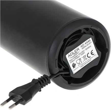 Adler Adler | AD 4446bg | Młynek do kawy | 150 W | Pojemność ziaren kawy 75 g | Liczba filiżanek szt. | Czarny