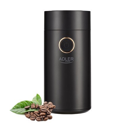 Adler Adler | AD 4446bg | Młynek do kawy | 150 W | Pojemność ziaren kawy 75 g | Liczba filiżanek szt. | Czarny