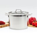 Garnek Stalowy 3 L ORION ANETT 20 cm z Pokrywką Indukcja Zmywarka