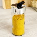 Pojemnik Szklany na Przyprawy Sitko 100 ml ORION z Klapkami 10 x 4 cm
