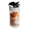 Pojemnik Szklany na Przyprawy Sitko 100 ml ORION z Klapkami 10 x 4 cm