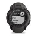 Garmin Instinct 2X Solar 2,79 cm (1.1") MIP 50 mm Cyfrowy 176 x 176 px Ekran dotykowy Grafitowy GPS