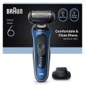Braun Series 6 62-B1200S Golarka foliowa Przycinarka Niebieski