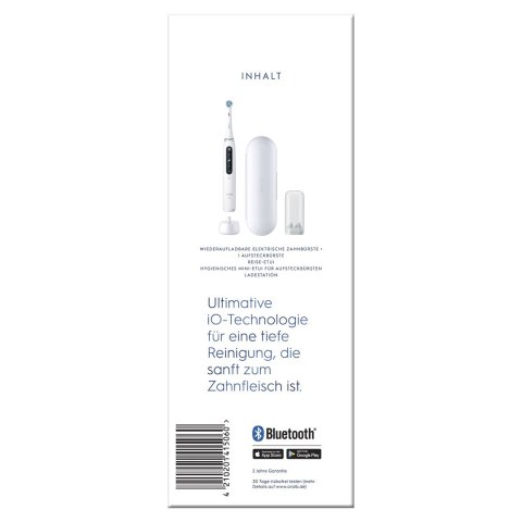 Oral-B iO Series 5 Dorosły Obrotowo-pulsacyjna szczoteczka do zębów Biały
